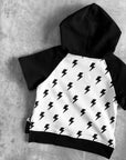 Short Sleeve Hoodie in Bowie