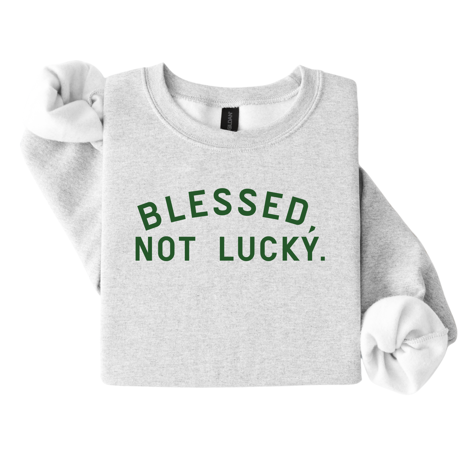 Blessed, Not Lucky - Unisex Adult Pullover