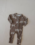 Bamboo Zip Pajamas | Dirt Bike