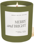 *NEW* Merry and Bright 15 oz Soy Candle, Matte Jar - Gifts