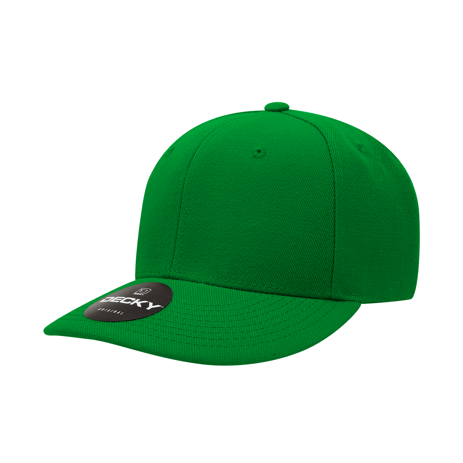 Decky 207 - Deluxe, Mid Pro Baseball Caps - 207: Black/Grey