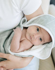 Desert Sage Muslin Hooded Towel
