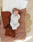 Vanilla Organic Cotton Ribbed Snap