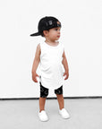 Bamboo Tank in White