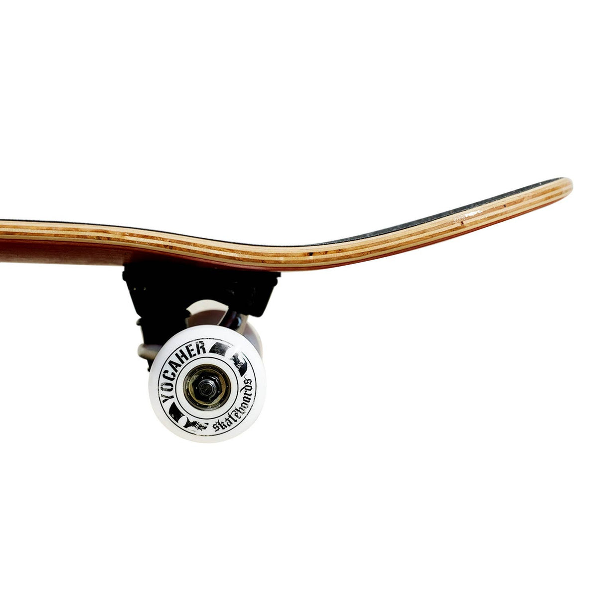 Blank 7.75" Complete Skateboard - Stained Black