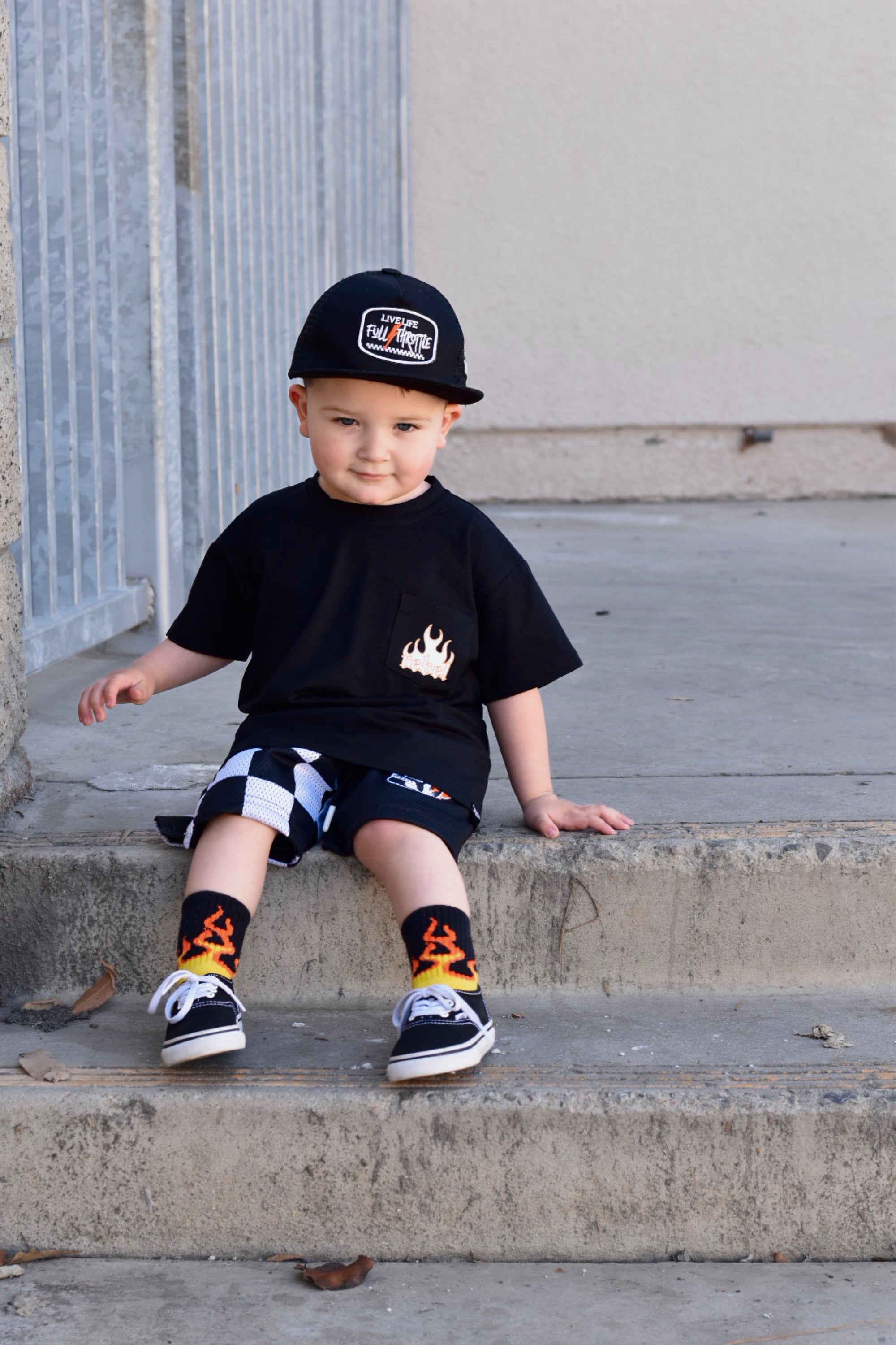 Burn Out Mesh Shorts