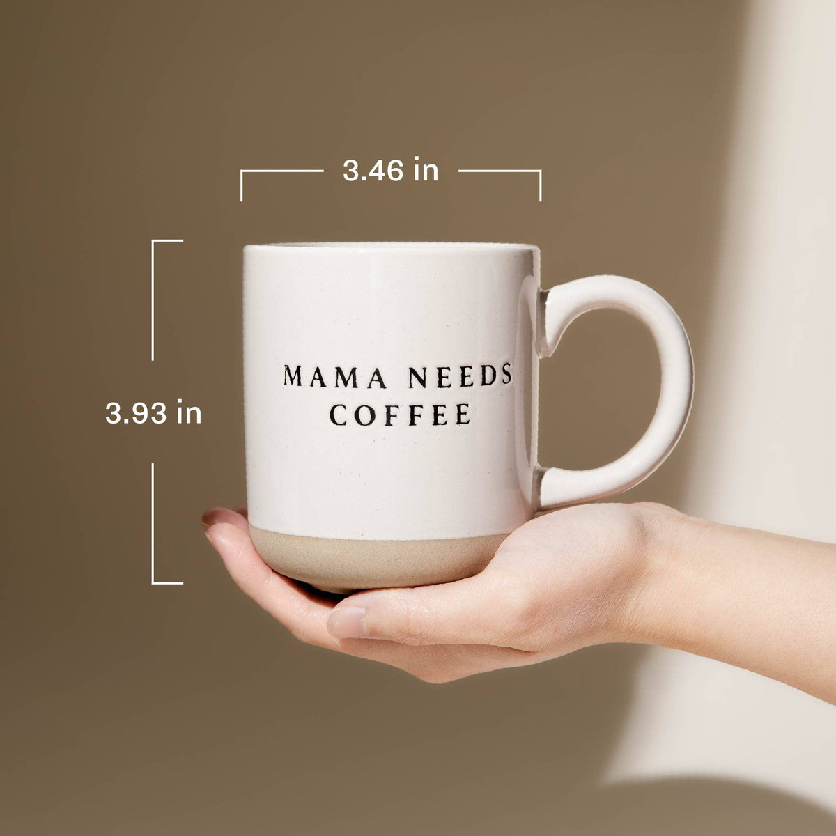 Mama Needs Coffee Stoneware Coffee Mug - Gifts &amp; Home Decor