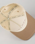 MOTHER Upside Down Lettering Embroidery Cap: Black / ONE SIZE