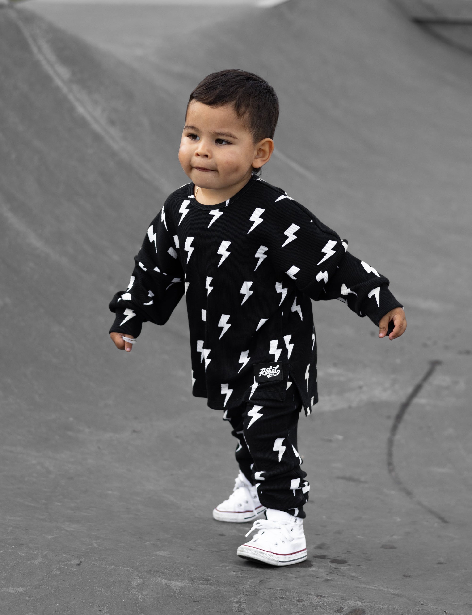 Organic Ribbed Set in Jagger