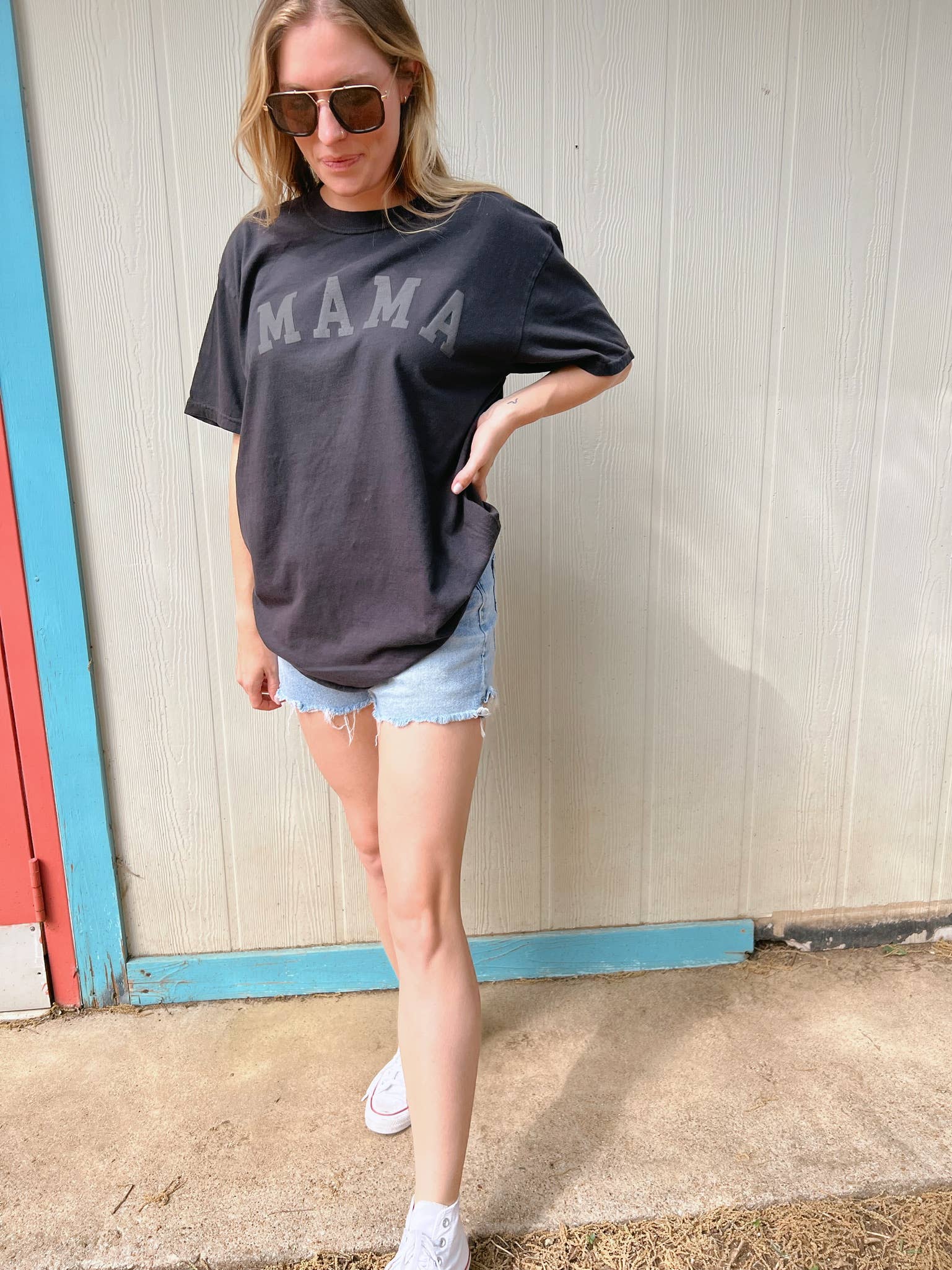MAMA | tone on tone | puff | black: Medium
