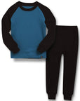 Modal Raglan Boys Girls  Long Sleeve PJs