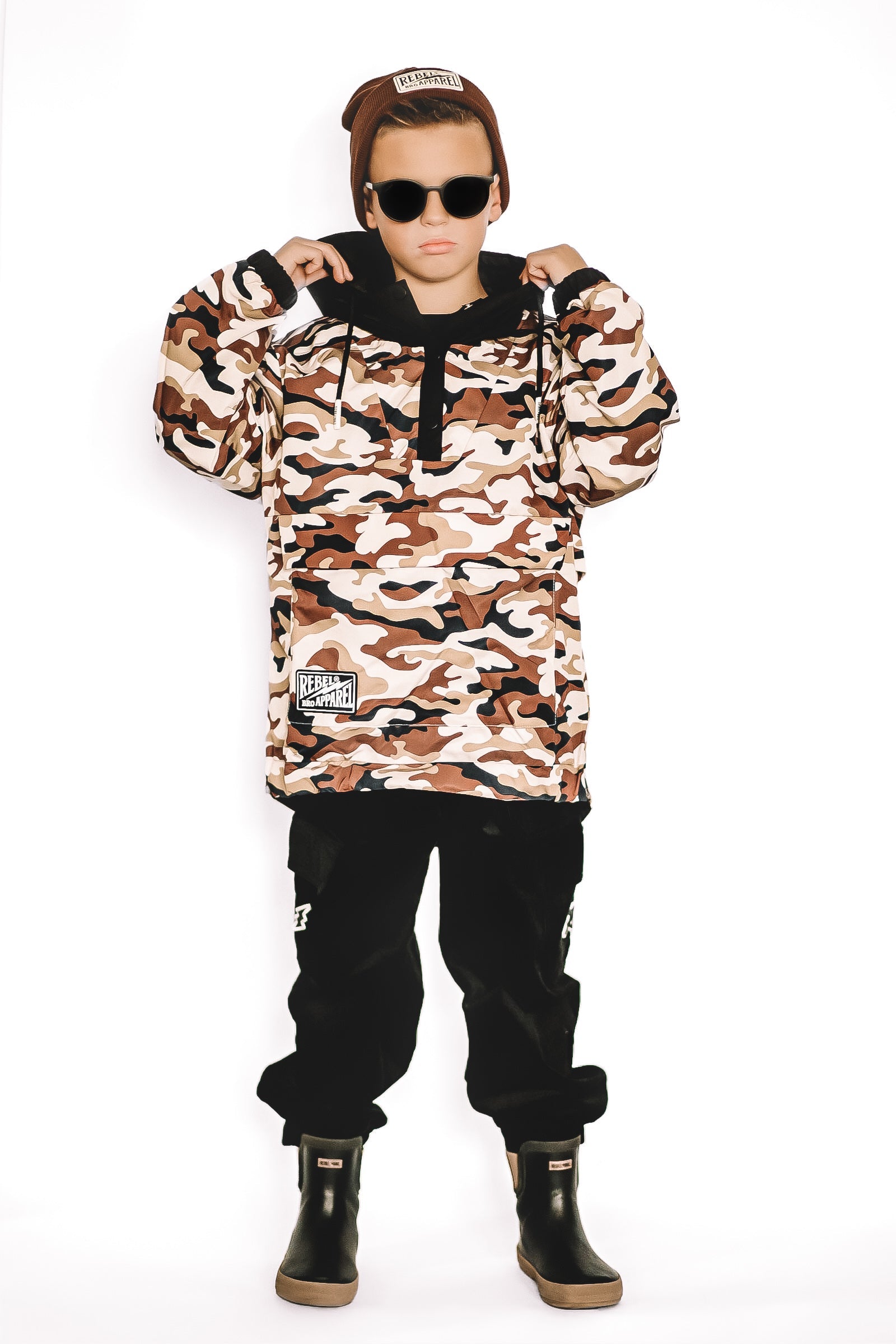 Pullover Windbreaker in Ranger