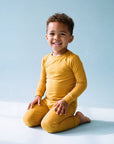 Modal Mustard Kids Pajama Sleepwear Set
