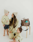 Ff Diaper Bag | Taupe