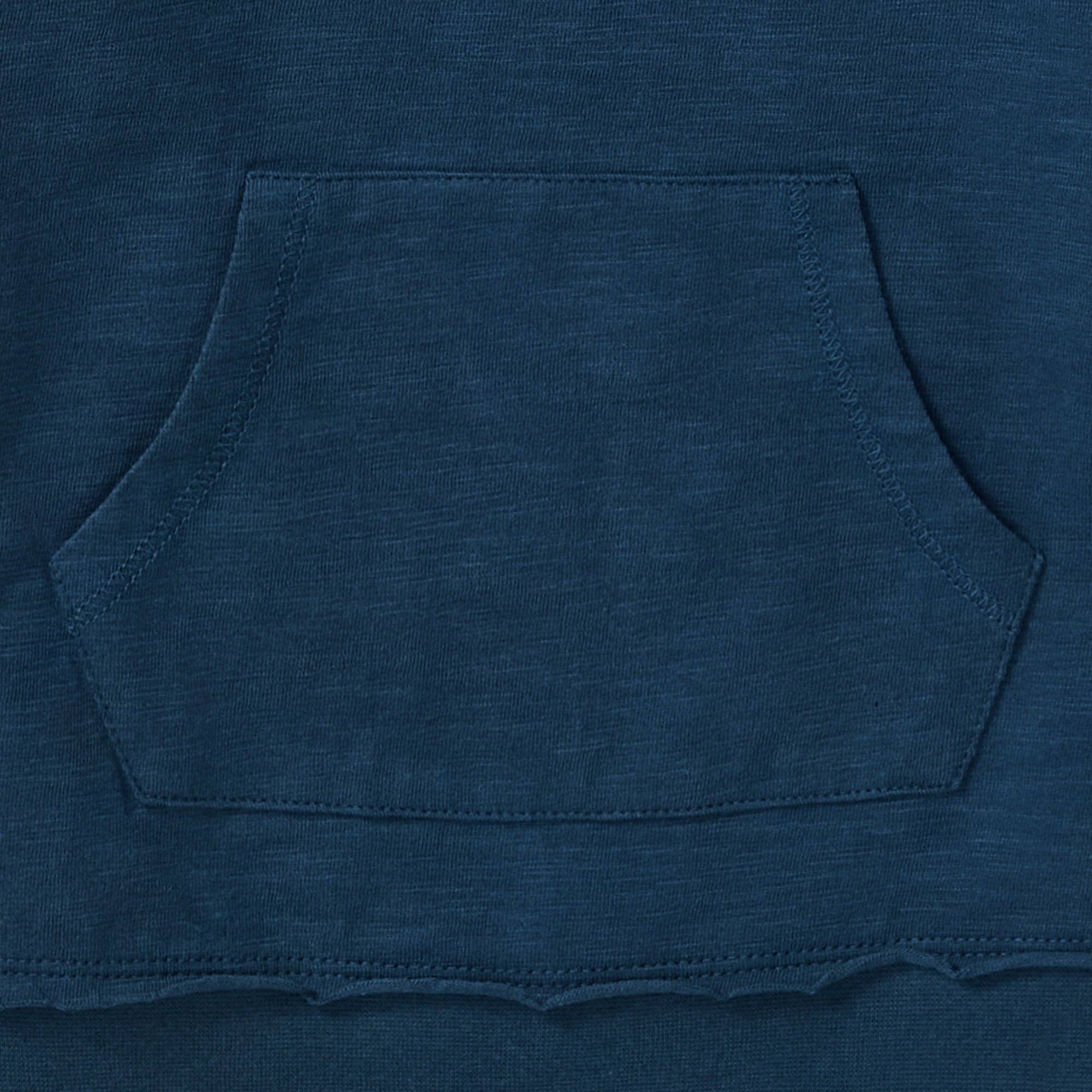 Slub Hooded T-Shirt
