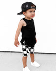 Bamboo Tank in Black