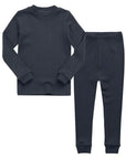Ribbed Charcoal Pajamas