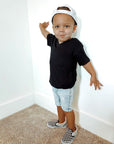 DENIM SHORTS - LIGHT WASH