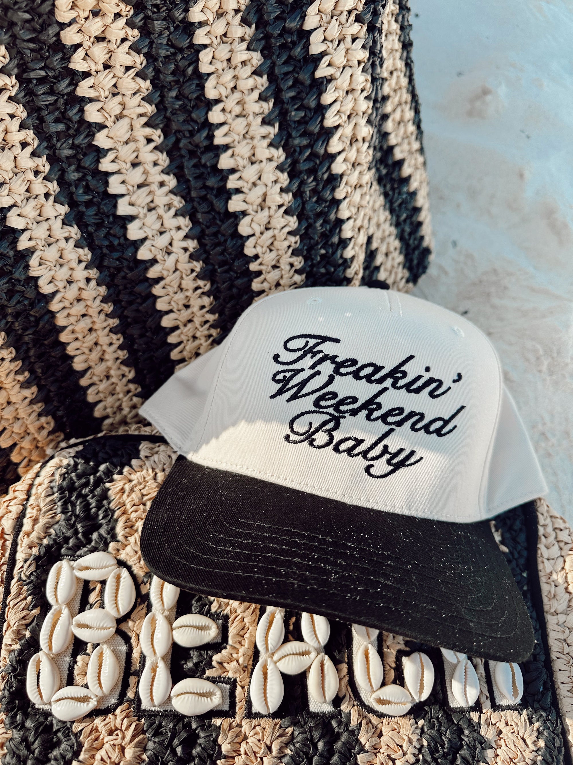 Freakin&#39; Weekend Baby - Vintage Trucker Hat