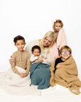 Chenille Blanket - Tan - Small & Large