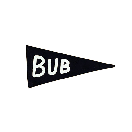 Bub Canvas Pennant - Black
