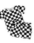 Biker Two Piece Set in Vintage Venice