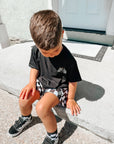 CHECKERED CHASER • BAMBOO TEE