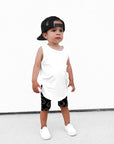 Bamboo Tank in White