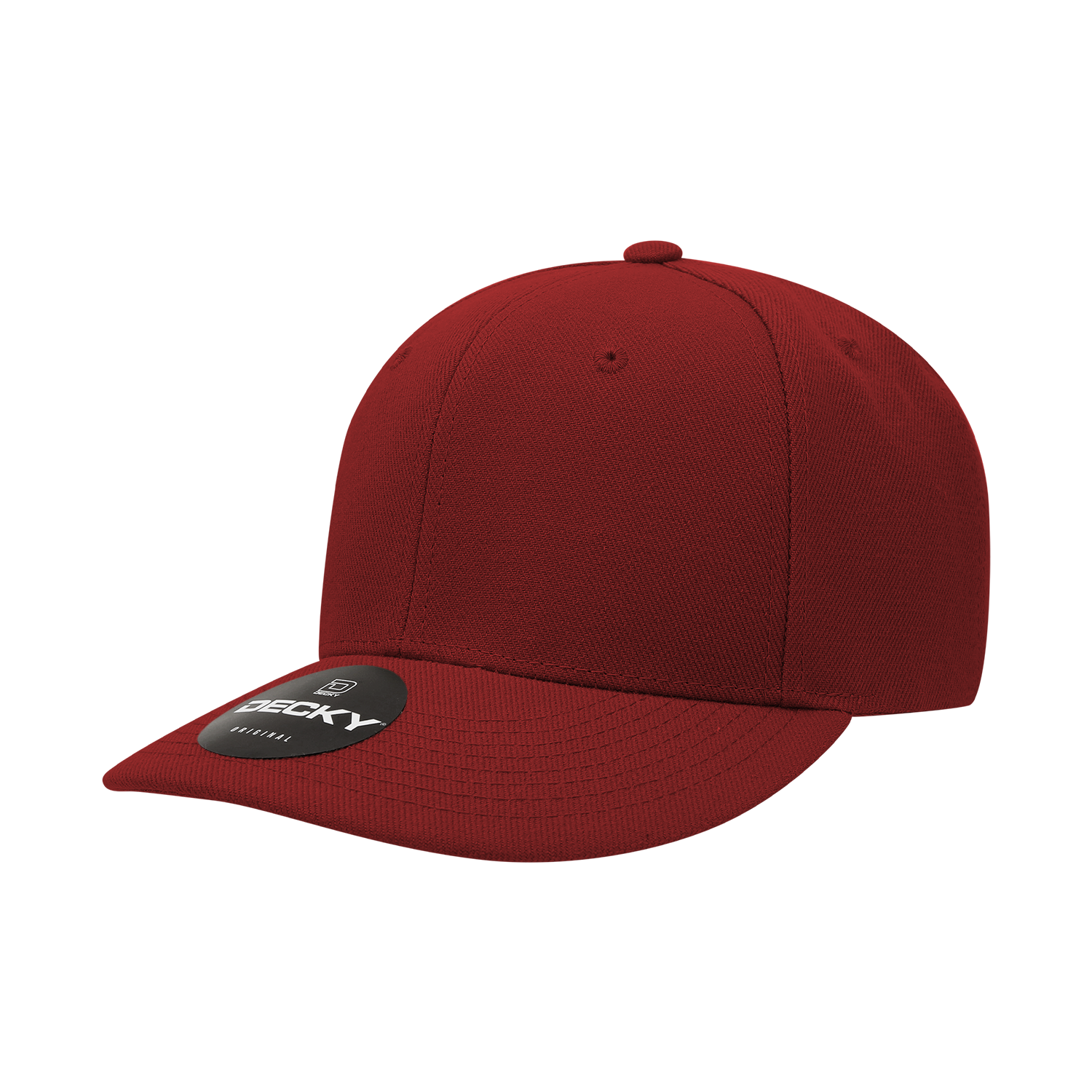 Decky 207 - Deluxe, Mid Pro Baseball Caps - 207: Black/Grey