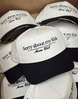 Sorry About My Kids. Vintage Trucker Hat