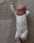 Bamboo Zip Pajamas | Gingham