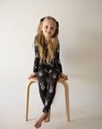 Bamboo Two Piece Pajamas | Midnight Skelly