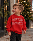 Santa's Favorite Varsity Sweatshirt