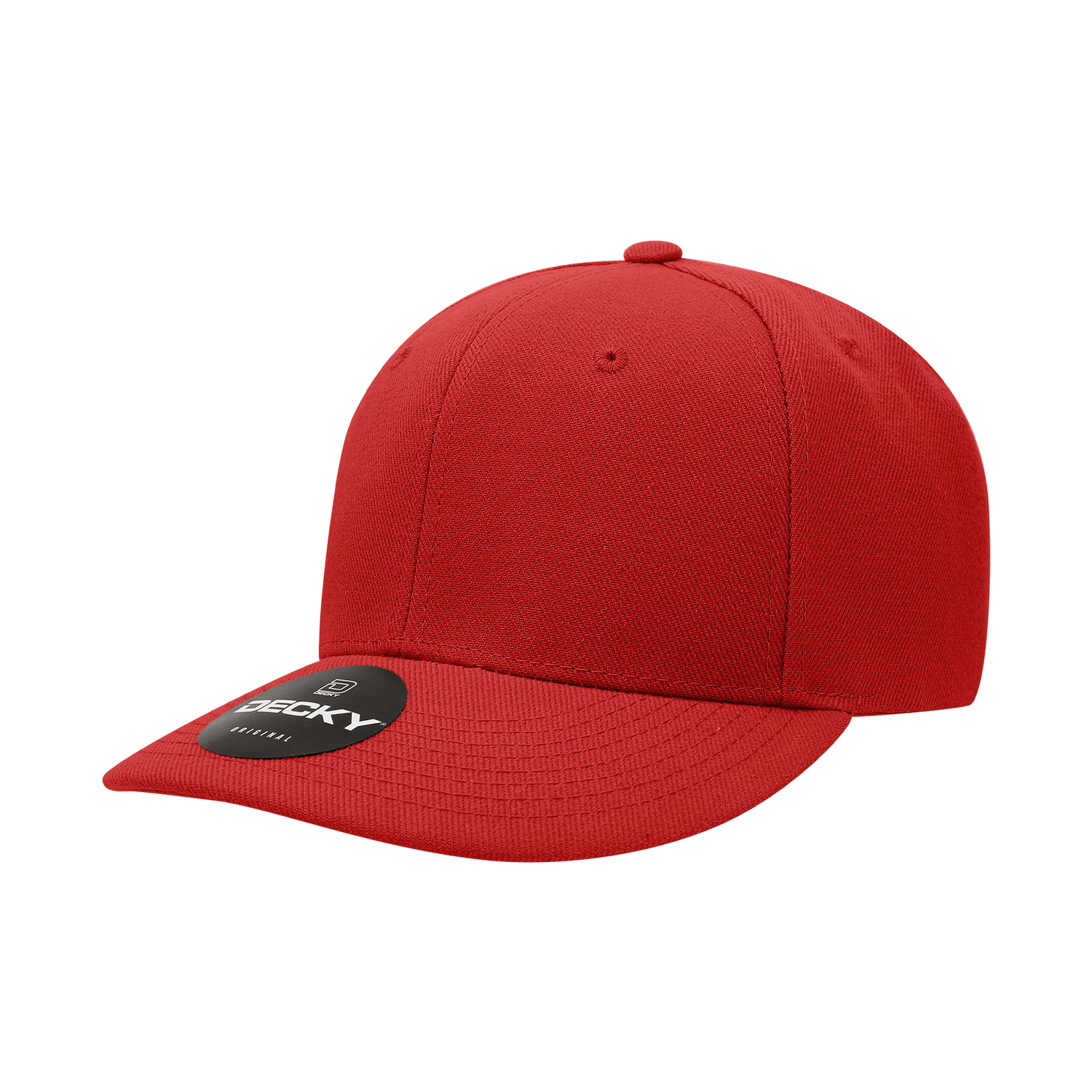 Decky 207 - Deluxe, Mid Pro Baseball Caps - 207: Black/Grey