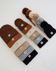 ff Knit Pom Top Beanie | Taupe