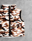 Reversible Puffer Vest in Ranger (PREORDER)
