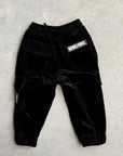 Cargo Pants in Black Corduroy (PREORDER)