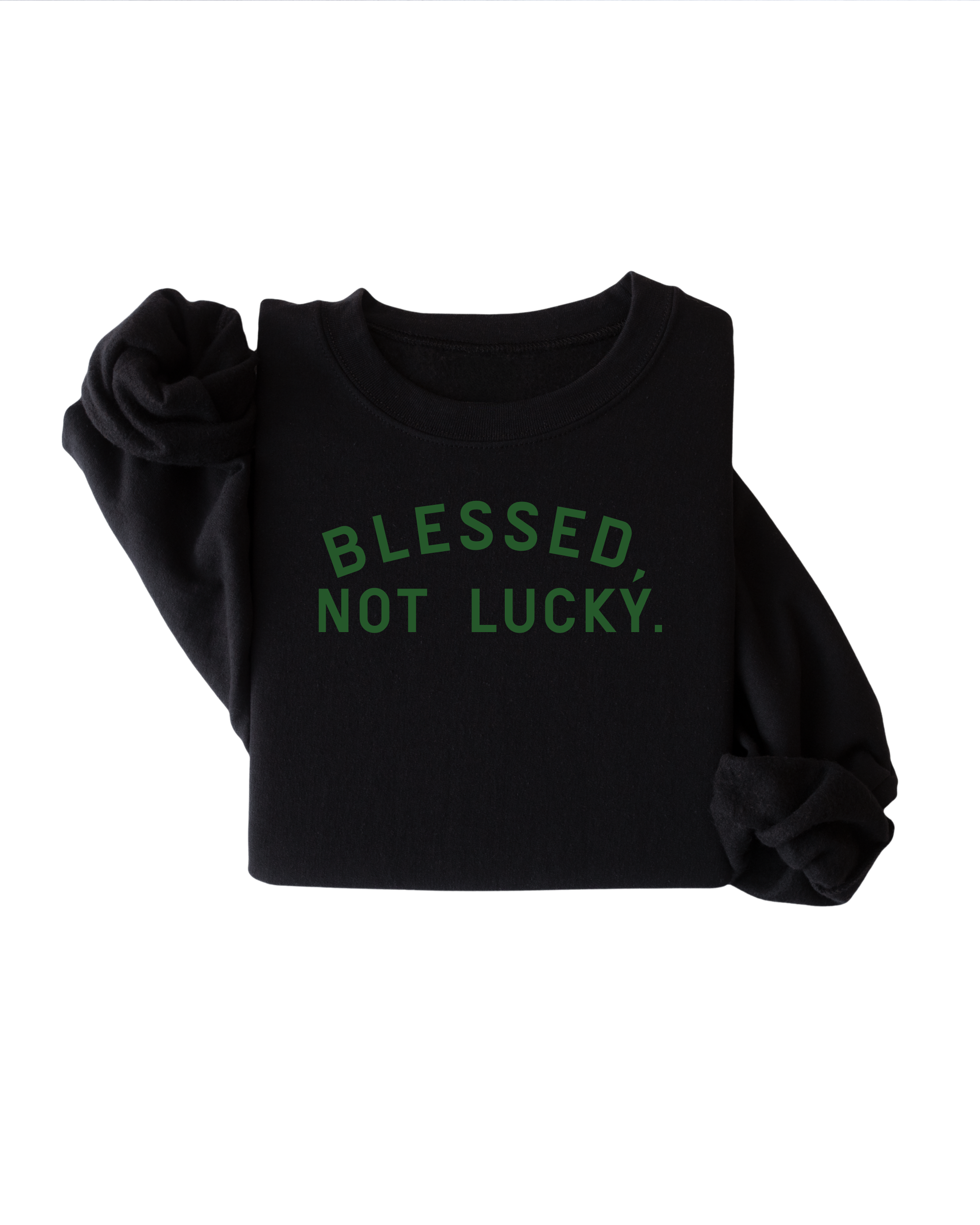 Blessed, Not Lucky - Unisex Adult Pullover