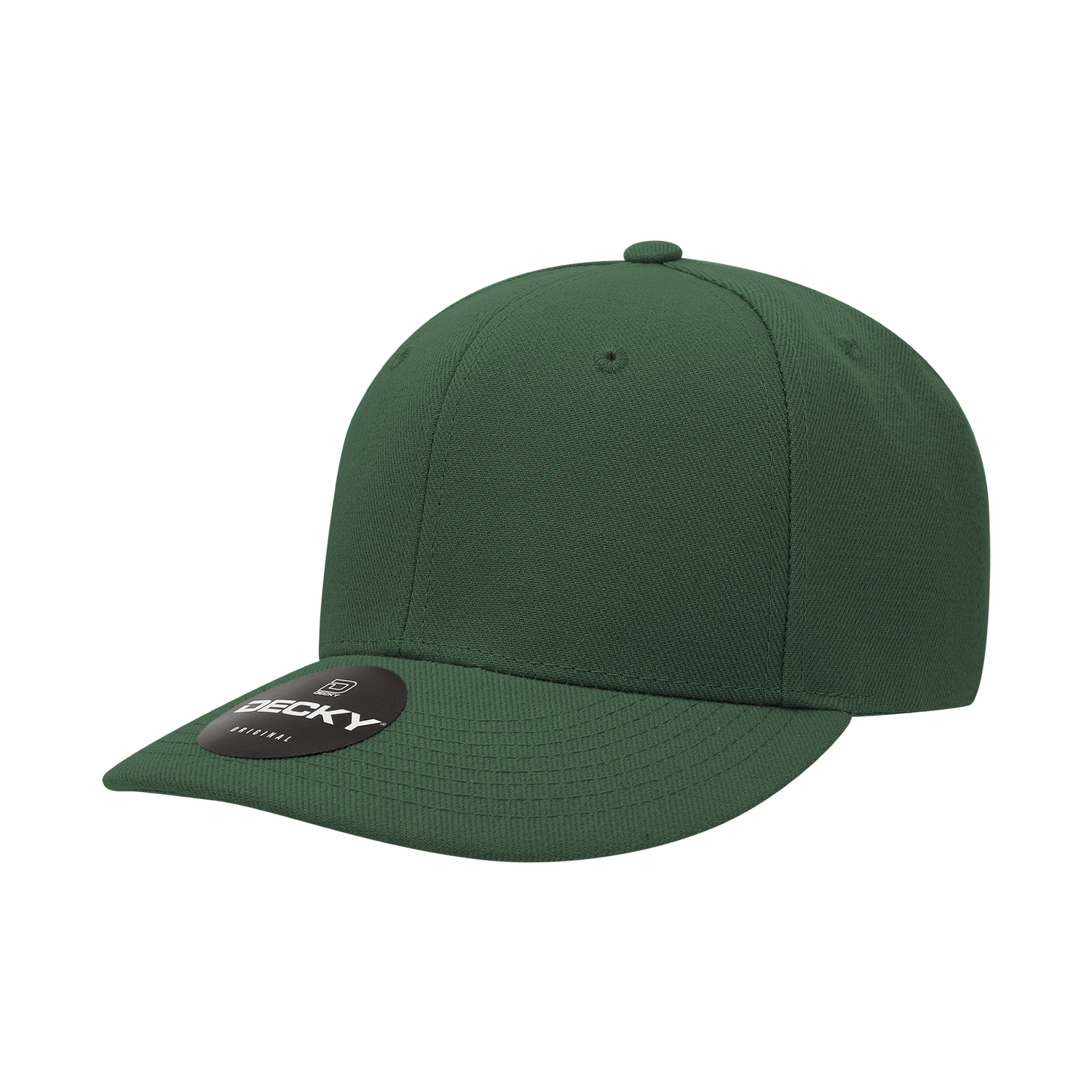 Decky 207 - Deluxe, Mid Pro Baseball Caps - 207: Black/Grey