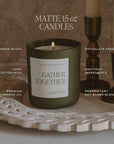 *NEW* Merry and Bright 15 oz Soy Candle, Matte Jar - Gifts