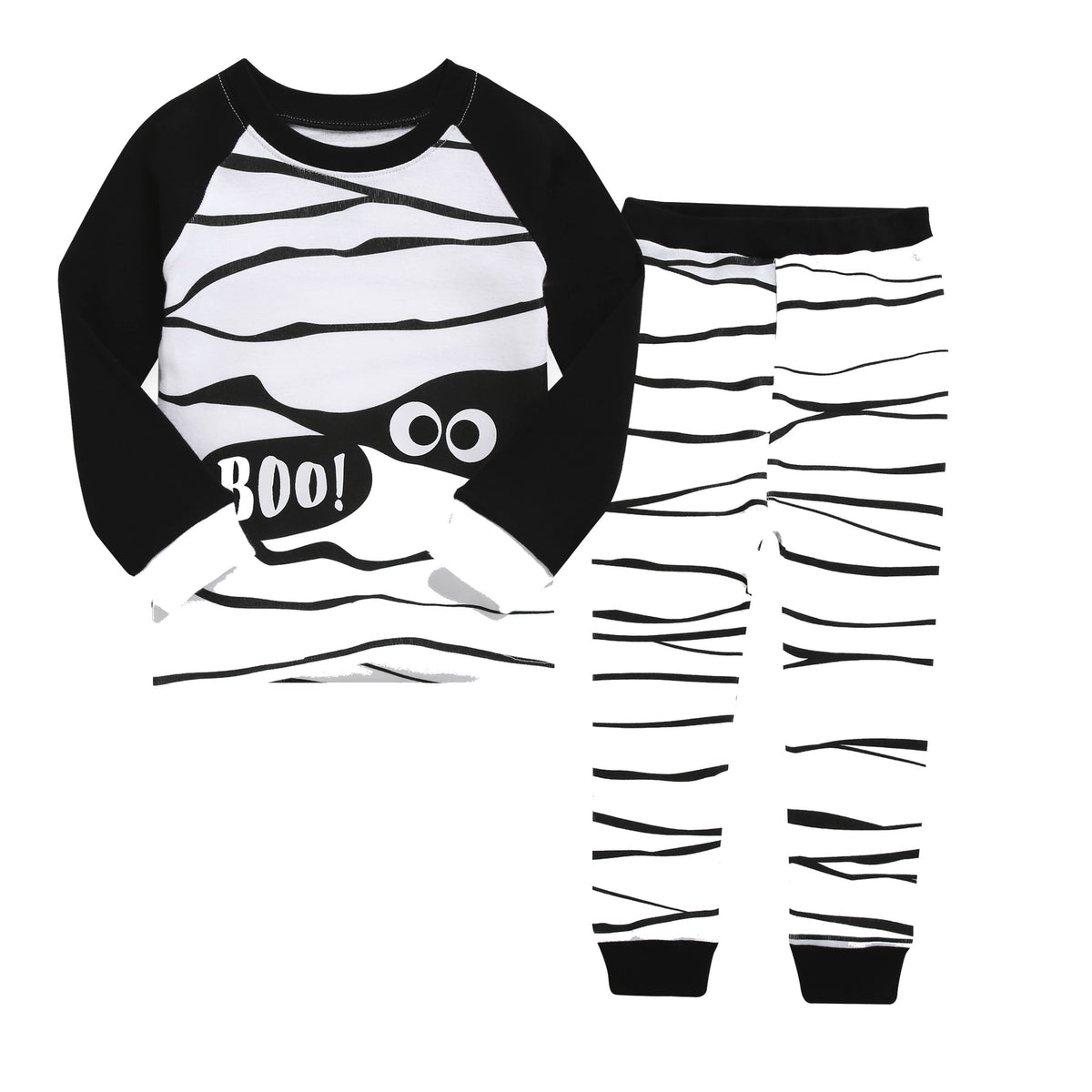 Mummy Halloween PJs || Glow in the Dark