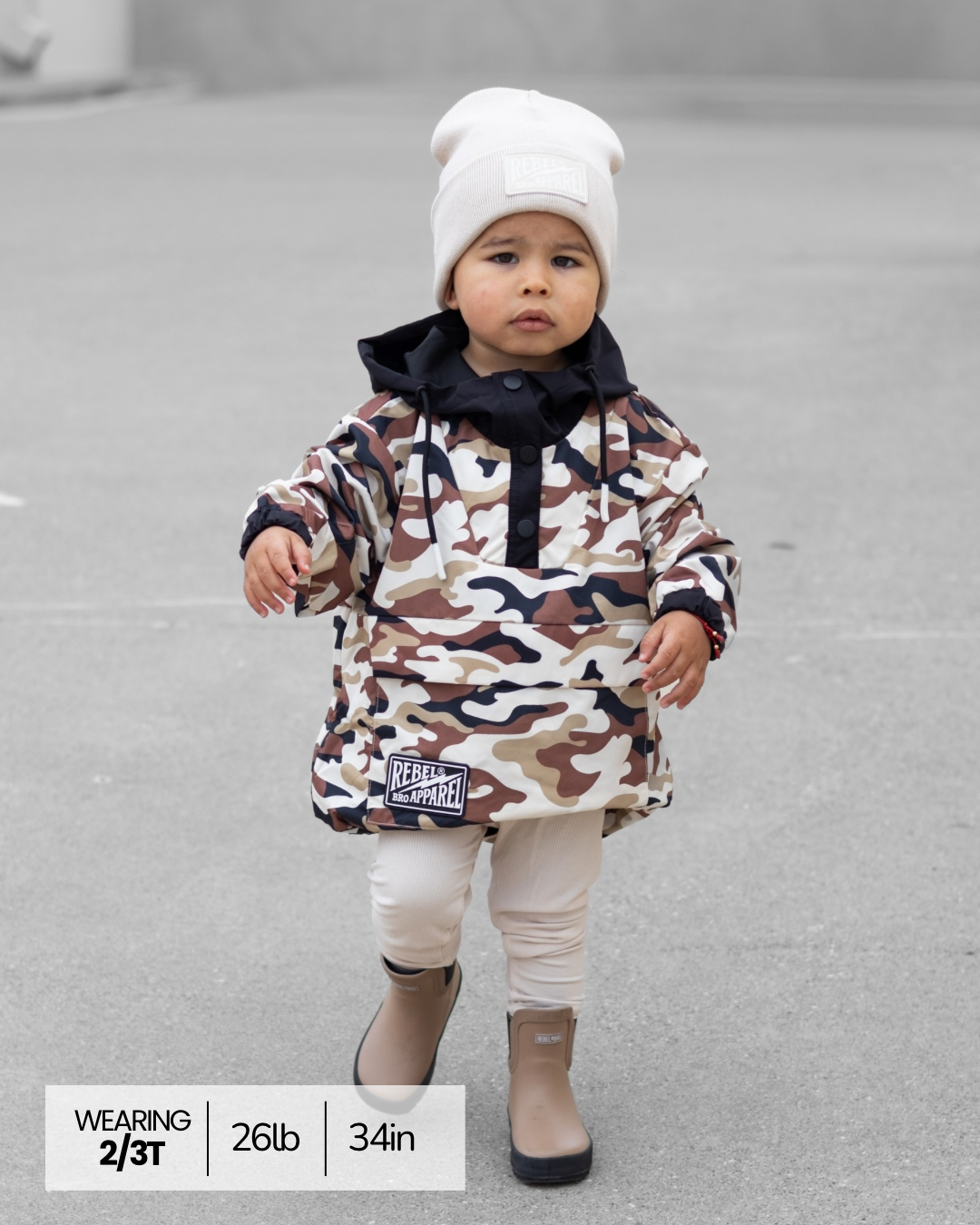 Pullover Windbreaker in Ranger