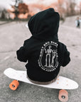 Powder Skelly Black Hoodie