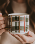 Green Plaid Coffee Mug - Christmas Decor & Gifts