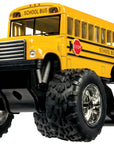 Monster School Bus, Pull Back Action, Die-Cast
