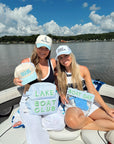 Motor Boatin' Yacht Club - Baby Blue Vintage Trucker Hat
