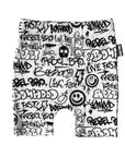 Bamboo Biker Shorts in Urban Drip