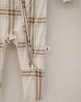 Bamboo Zip Pajamas | Ellis Plaid
