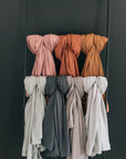 Rust Bamboo Stretch Swaddle