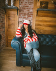 American Cowgirl - Red Vintage Trucker Hat
